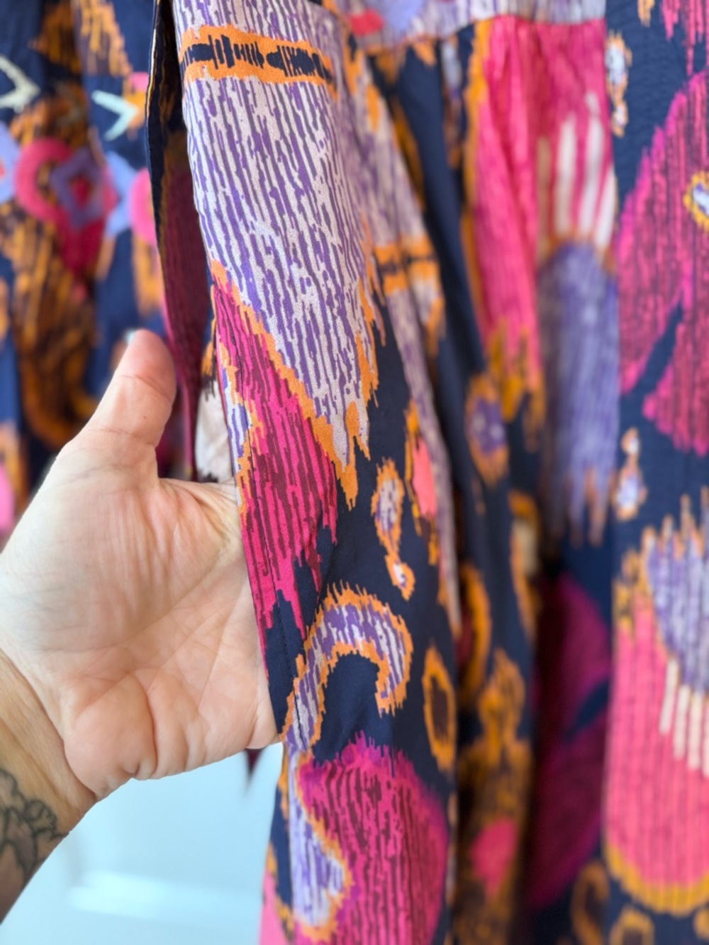 Figue Lucie Dress - Fan Ikat
True Navy - Picture 9 of 9